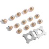STUDIAMONDS Rubber studs for football boots, 14 football studs, standard