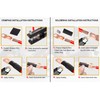 TKDMR 20pcs 1/0 AWG-3/8 Battery Lugs,Heavy Duty Wire Lugs,Ring Terminals,Battery
