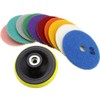 10 x 4 Inch Wet Diamond Polishing Discs with Plate