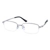 HUIHUIKK Nearsighted Metal Myopia Glasses Everyday Use Mens Womens -1.75