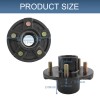 JDMSPEED Trailer Idler Hub Kits 5 on 4.5" for 3500