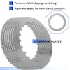 GOLKNHA Clutch & Cover Gasket Kit Compatible with VT750C VT750CD