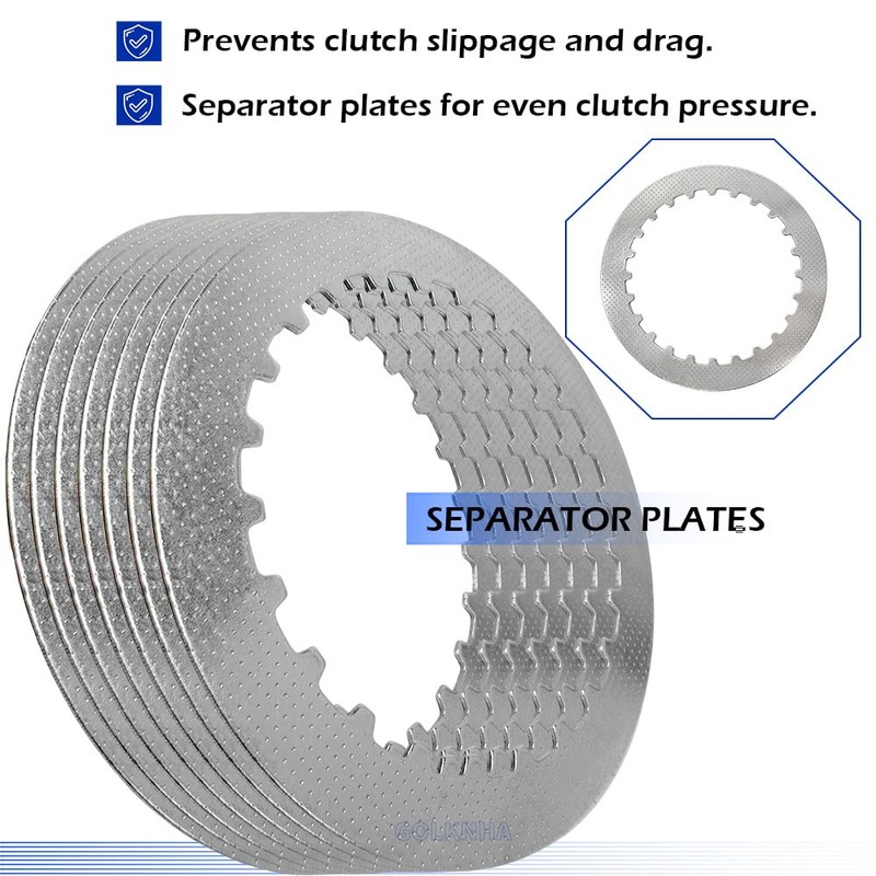 GOLKNHA Clutch & Cover Gasket Kit Compatible with VT750C VT750CD