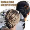 Pack of 3 U Shaped Hair Pins, Hair Pin Bun,