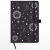 A5 Notebook New Moon Sun and Stars Journal Night Sky