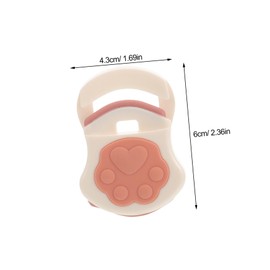 Vaguelly Travel Eyelash Curler with Cat Claw Design Portable and User Friendly Lash Applicator Tool for Effortless Curling Safe and Material for Women