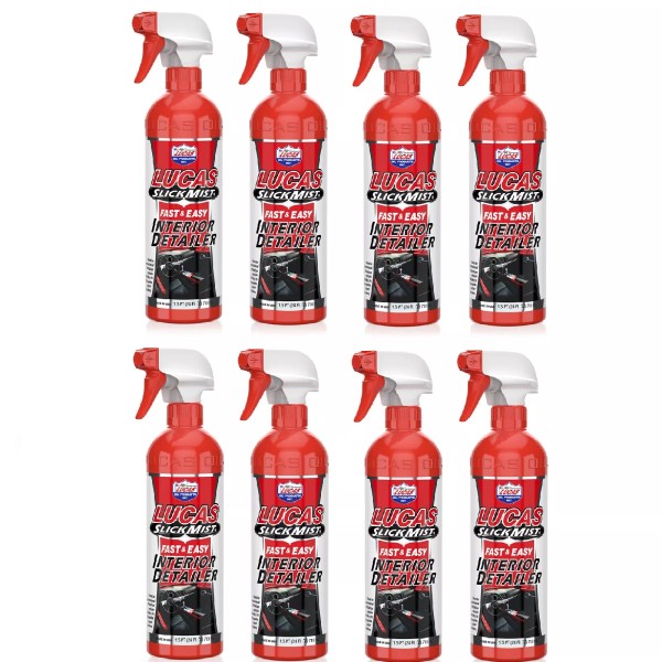 Lucas Oil Slick Mist Interior Detailer 24 Oz Water Based