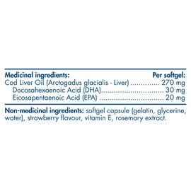 Nordic Naturals Nordic Naturals Children's DHA Strawberry - For Healthy Cognitive Development and Immune Function in Ages 4-6, 180 Soft Gels