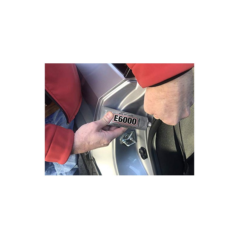 E6000 230022 Medium Viscosity Auto/Industrial Adhesive, 3.7 fl oz