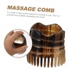 Beavorty Hair Brush Wide Tooth Comb for Scalp Scrub Shampoo