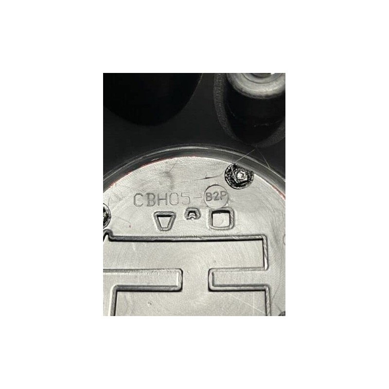 Havok Gloss Black Red Logo Wheel Center Cap CBH05-2P CBH05-B2P