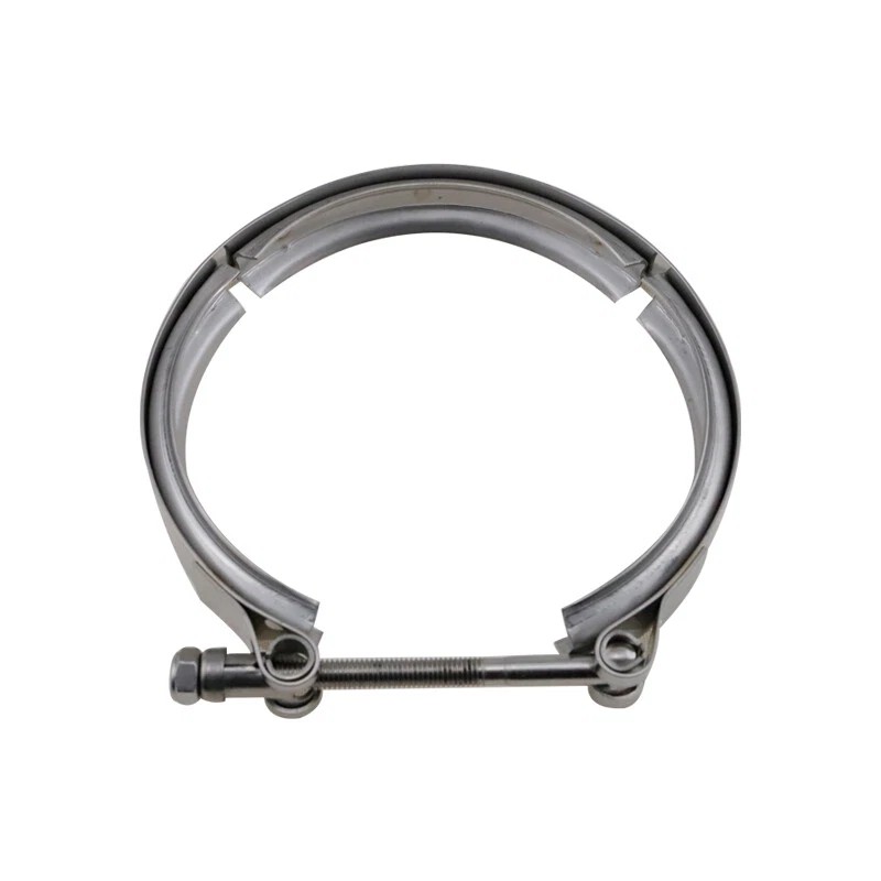 JONJEA 5" Exhaust Downpipe Flange Clamp Fit for S400 S400SXE