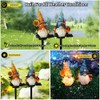 YZYOE 2 Packs of LED Solar Powered Dwarf elf Lights,
