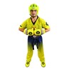 TOP TEN Graphic Kickboxing Uniform, Yellow - black