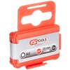 KS-Tools 911.2345 1/4" Bit XZN,25mm,M5,5er Pack"