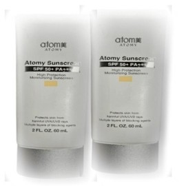Atomy Sun Cream Beige 60ml x 2 / 애터미 선크림 베이지 60ml 2개