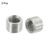 sourcing map Pack of 5 Thread Reducing Nuts Insert M14