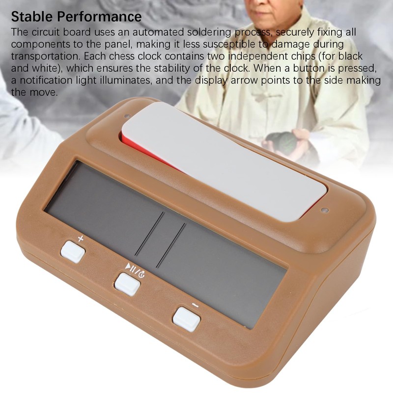 Digital Chess Clock, LCD Display Chess Clock Digital Chess Timer