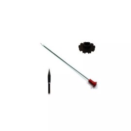 Venom Blowguns 25 .40c Pro-Length Spearhead Blowgun Darts & Dart Quiver Made by Venom Blowguns™