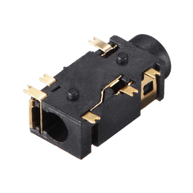 sourcing map Audio Socket Connector PCB Internal Socket 6 Pin