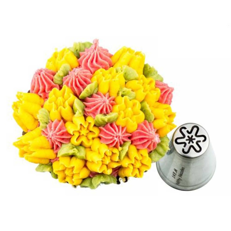 Nifty Nozzles Mini Russian 13 pc Piping Tip Set, Sugar