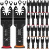 24Pcs Extra Long Oscillating Saw Blade Set Universal Bimetal Oscillating