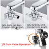 Faucet Valve Diverter Adapter Switch Faucet Adapter Sink Valve Adapter