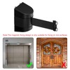 PATIKIL 16.4Ft Magnetic Wall Mount Retractable Belt Barrier, Fixed Crowd