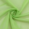 ESLIR Curtains with Tabs Window Curtain Transparent Voile Green W