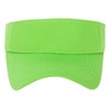Lime Green Sun Visor Hat - Single Piece