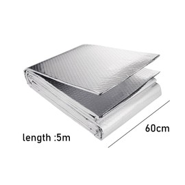 TENOL Reflective Bubble Insulation Sheet, Double Side, Thermal Insulation for Home Winter Roof Summer