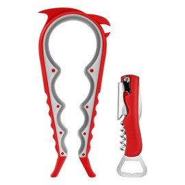 Jar Opener Gripper For Seniors With Arthritis: jar and Bottle Opener For Arthritic Hands - Jar Lid Openers Grippers For Opening Jars And Bottles - Easy Bottle Cap Opener For Weak Hands