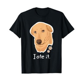 Cute Golden Yellow Lab T Shirt Gifts Labrador Face Dog Labby T-Shirt