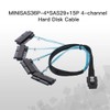 ChenYang CY SFF-8087 Mini SAS Host interno de 36 pines