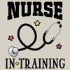 CafePress Nurse In Training Gift Canvas Tote Top Zipper Closure