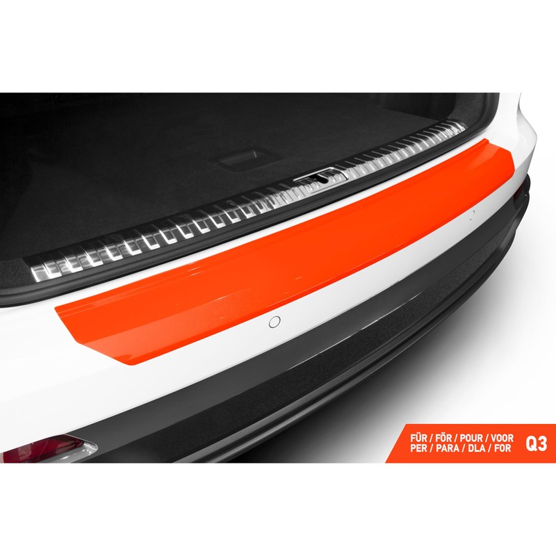 Luxshield® Boot Sill Protector Film, Includes Professional Squeegee, Bumper, Scratch