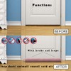 Weighted Door Draft Stopper 36 Inch, Pink Door Draft Noise