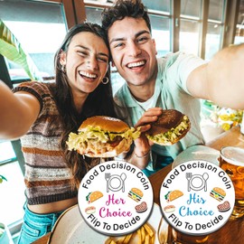 Raddimelo Valentines Day Gift for Her Him, Romantic Gifts for Wife Husband, Couple Gifts for Boyfriend Girlfriend, Funny Food Decision, Anniversary Couple Gifts, Stocking Stuffers for Wife