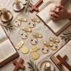 Liliaafar 4 Pack Usher and Greeter Badge Multipack Church Welcome