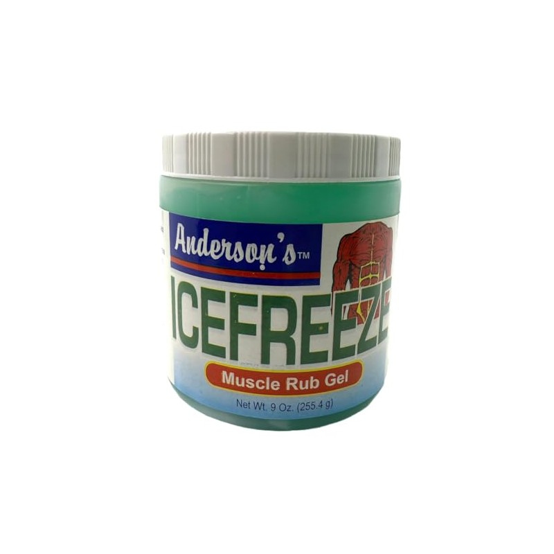 Ice Freeze Muscle Rub Gel 9 oz. – Relieves Minor