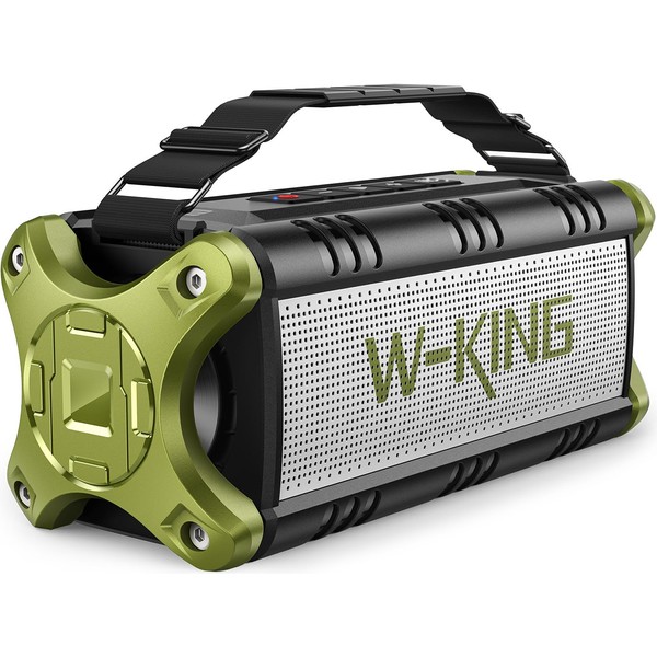 W-KING Bluetooth Speaker, 90W Max Portable Loud Speakers Wireless, IPX6