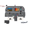 Beechcraft Baron G-58 Cockpit Poster 24"x36"