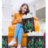 DolliBu Alien Large Gift Bags with Tissue Paper, 12 Pc