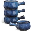 vicrays French Onion Soup Bowls With Handles, 26 Ounce for