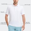 M MAELREG Golf Polos for Men Moisture Wicking Quick Dry
