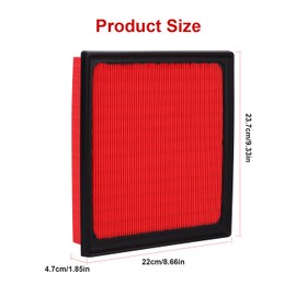 CA12377 Engine Air Filter Compatible with Toyota Avalon 2019-22 Camry 2018-24 RAV4 2019-24 Highlander 2020-24 Lexus NX250 2022-2024 ES350 2019-24 Vehicle Air Fil-ter Replacement OE 17801-25020