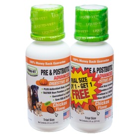 Liquid-Vet K9 Pre & PostBiotic Advanced (Chicken, 8oz/2Pack)