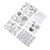6pcs Silicone Embossing Folders Multipurpose DIY Craft Template Molds for