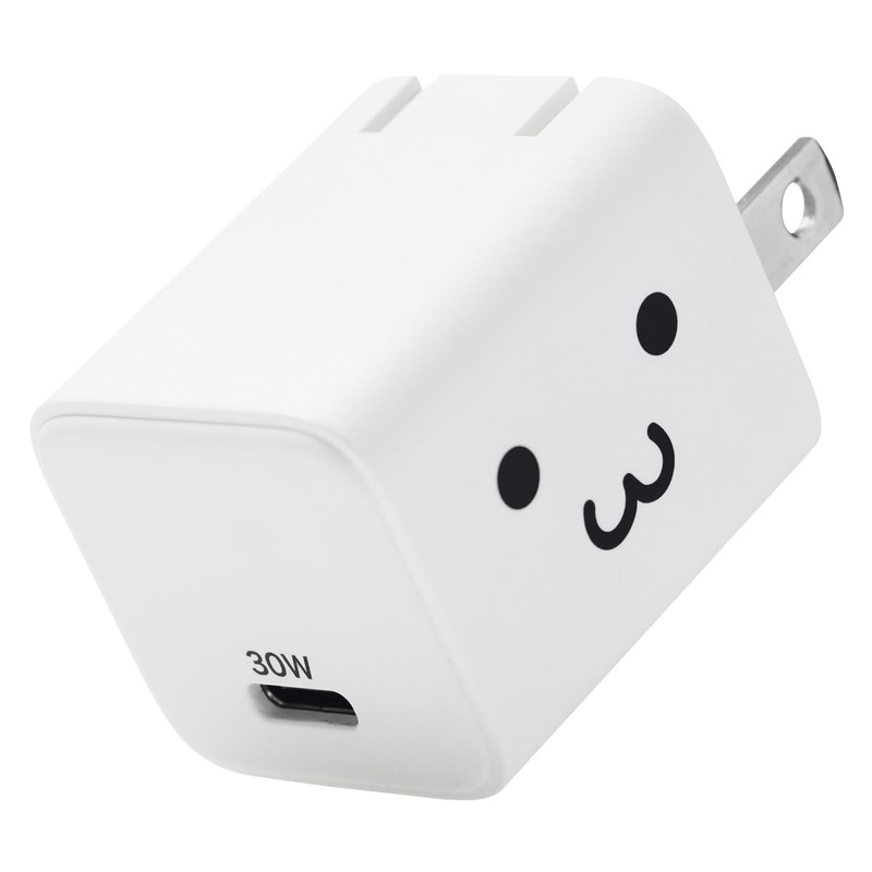 Elecom Type-C 30W Mini USB PD Compatible, GaN II Foldable