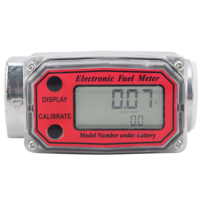 Digital Fuel Flow Gauge Flowmeter for Diesel Kerosene Chemicals Gasoline